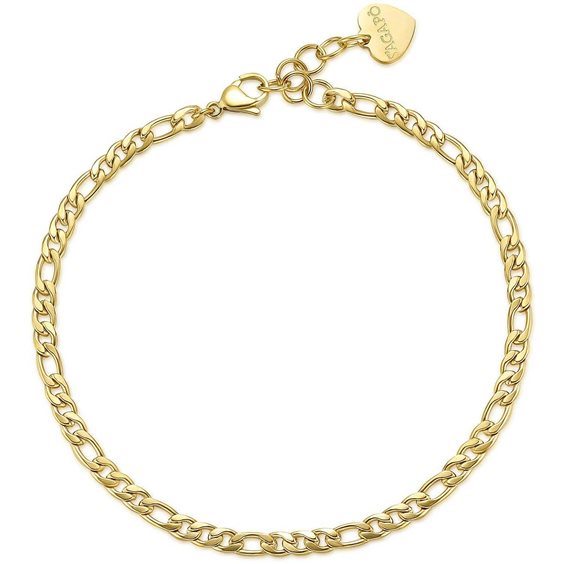 Bracelet de cheville Sagapo Femme Chunky in Acier SHK18 - SHK18
